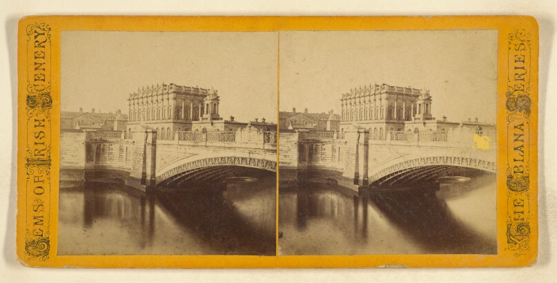 King's Bridge, The Terminus, and Madame Stevens' Hospital, Dublin. [Ireland]