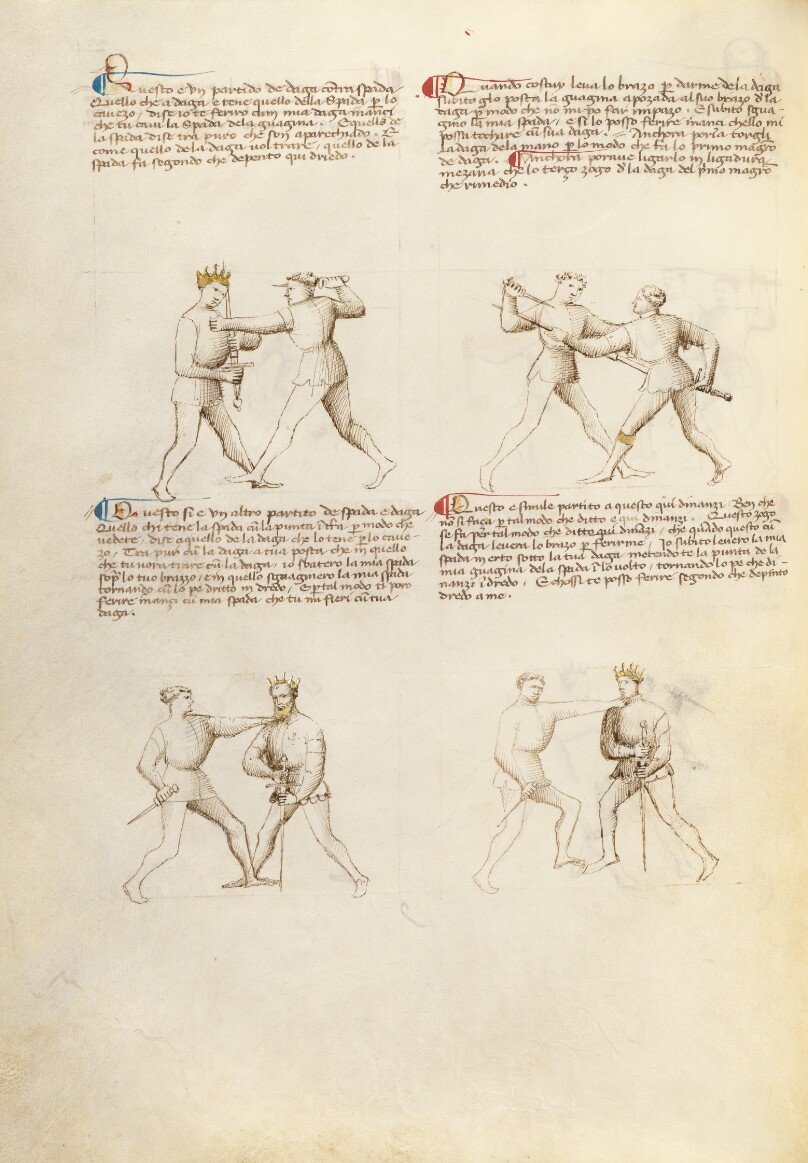 Combat with Dagger and Sword