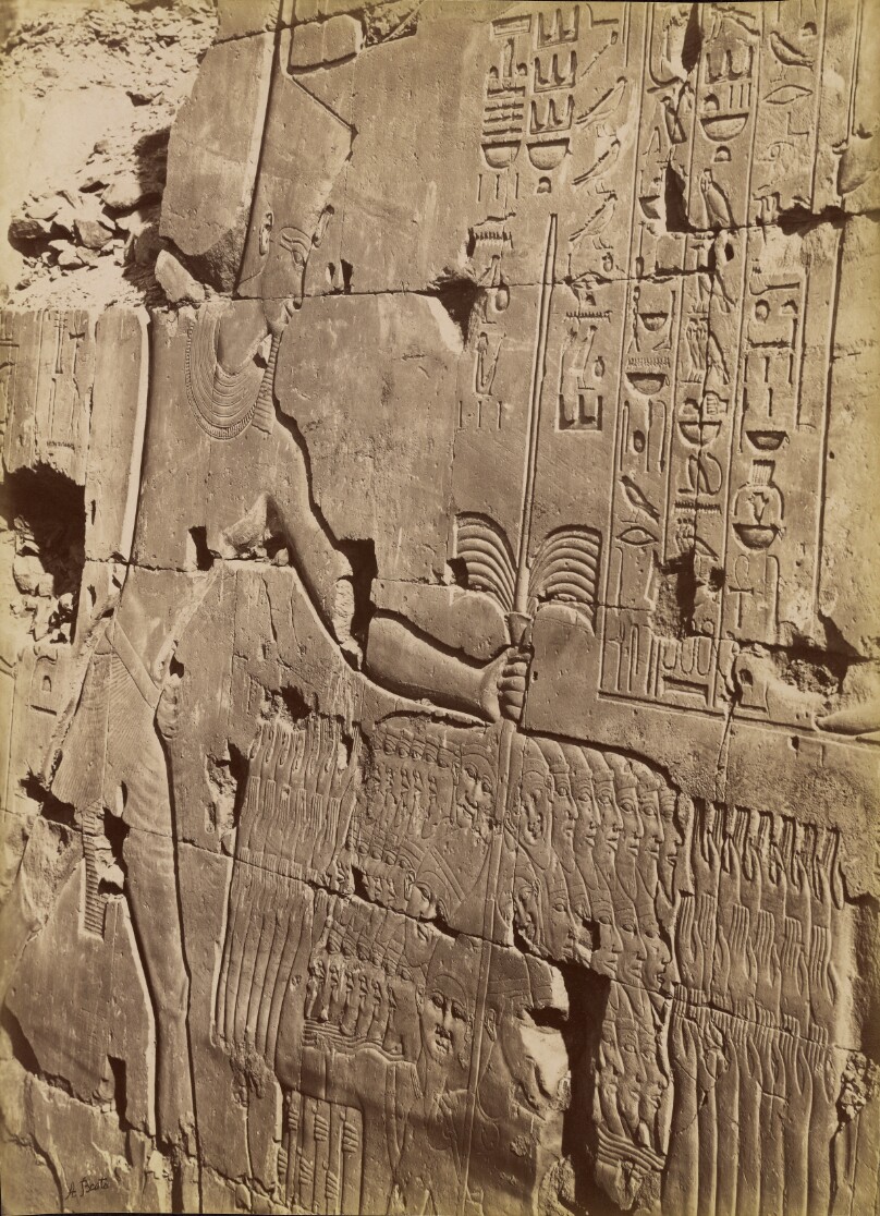 [Karnak, The Prisoners of Thutmose III] / [Karnak, Les Prissoniers de Toutmes III]