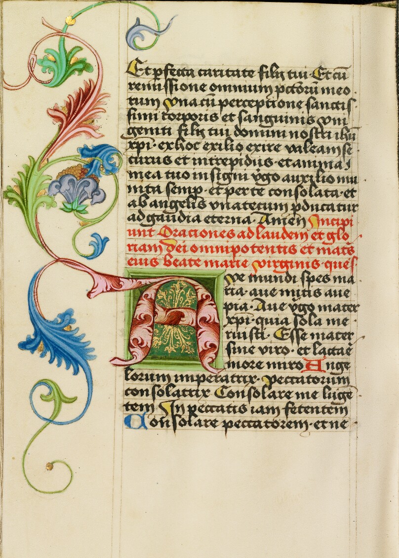 Decorated Initial A