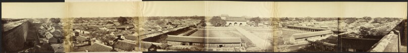 [Panorama of Peking Taken from the South Gate, Leading into the Chinese City]