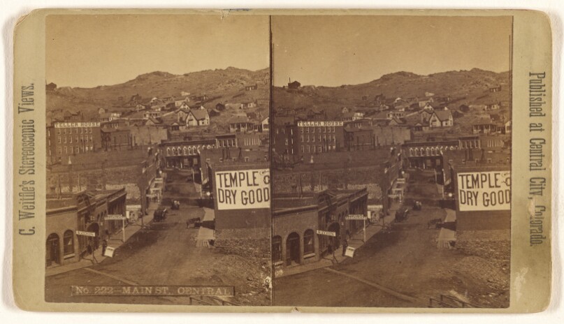 Main St., Central. [Central City, Colorado]