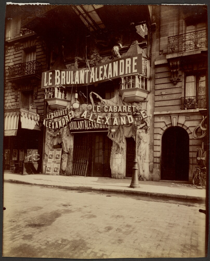 Cabaret Alexandre, boulevard de Clichy 100