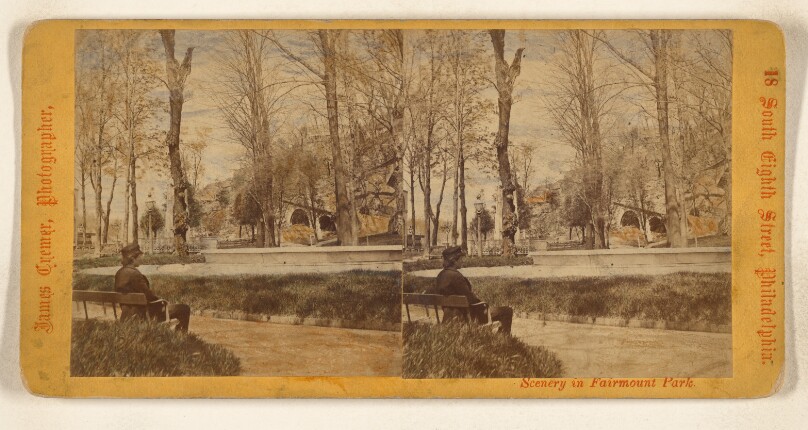 [General View of Old Park, Fairmount Park, Philadelphia, Pennsylvania]
