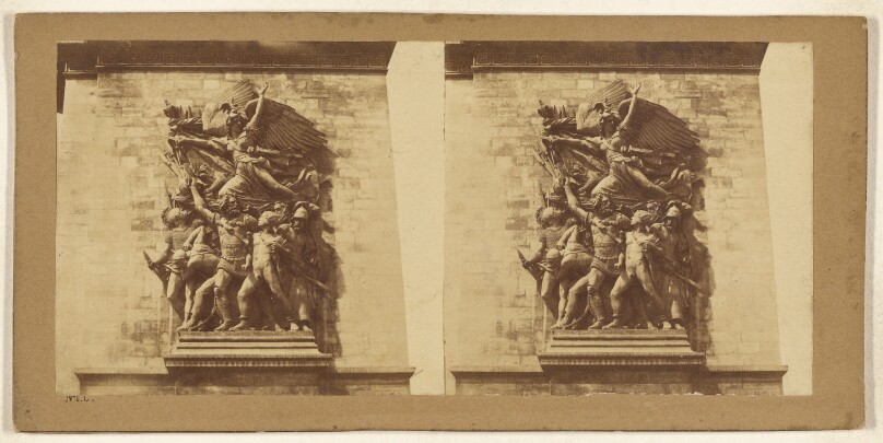 [La guerre a l'Arc de Triomphe de l'Etoile, Paris]