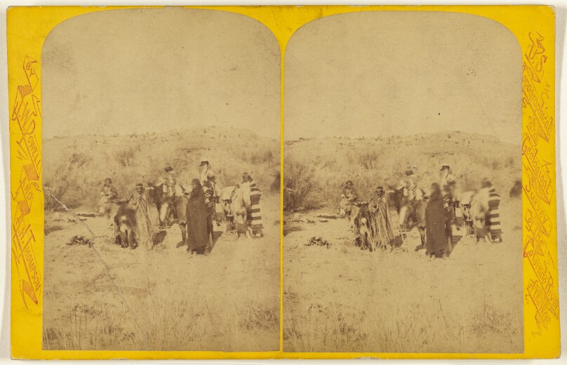 Nav-A-Jos. Living in Northern New Mexico. On a Trading Expedition.