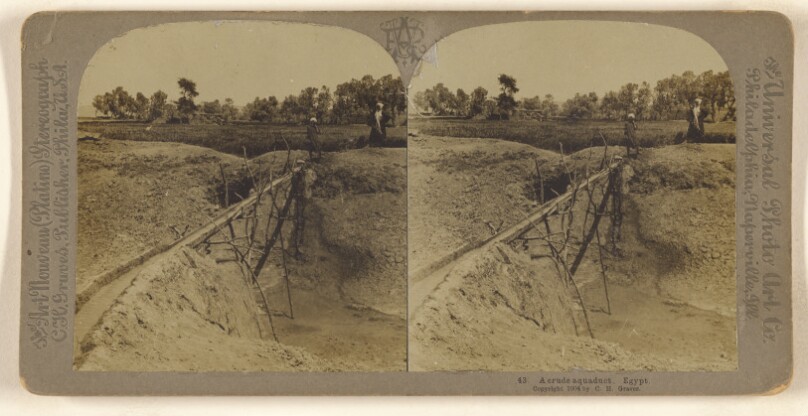 A crude aquaduct [sic]. Egypt.