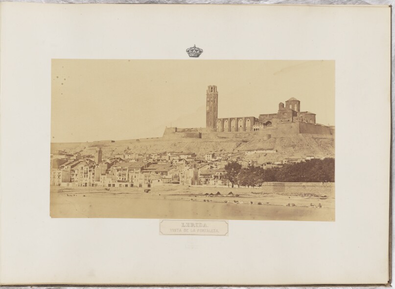 Lerida. Vista de la fortaleza