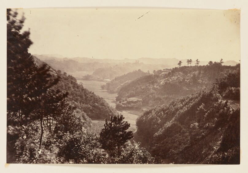 Landscape and cemetery
