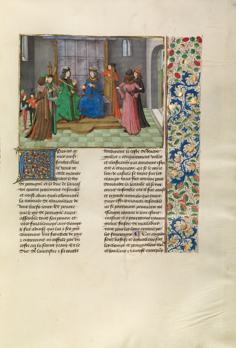 The King of Portugal and John of Gaunt Consulting