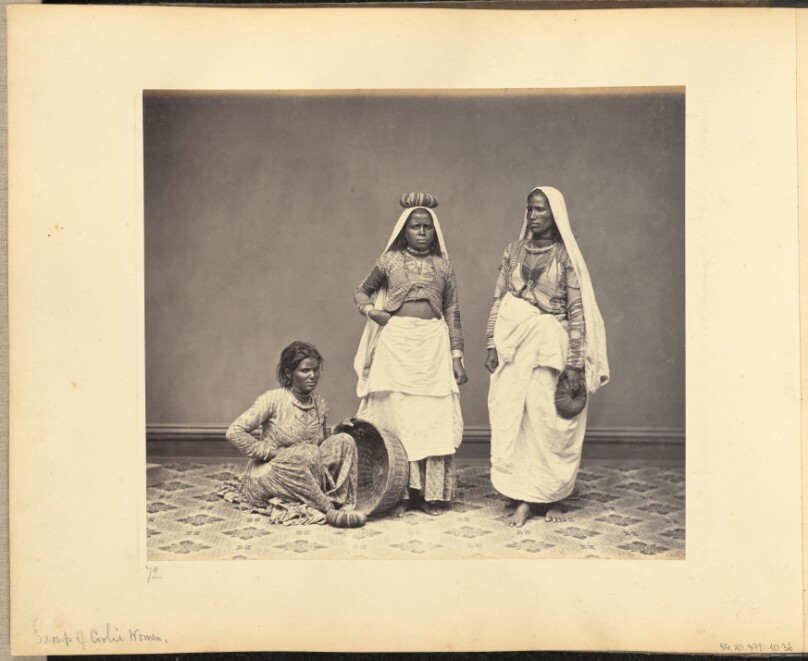 Group of Cooli Women