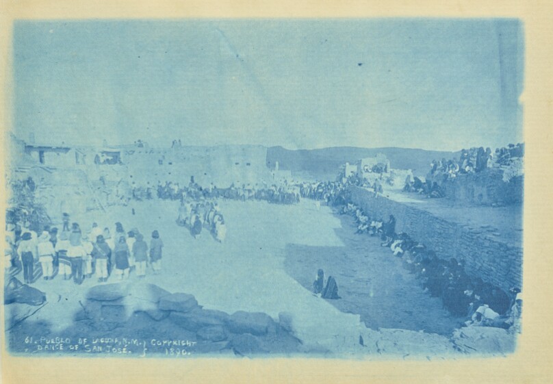 Pueblo of Laguna, N.M. Dance of San Jose.