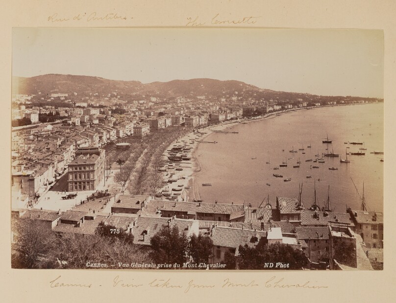 Vue Générale prise du Mont Chevalier, Cannes