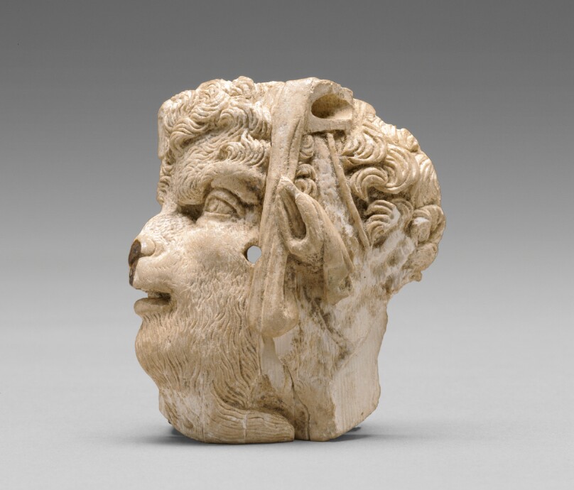 Appliqué with the Head of Pan