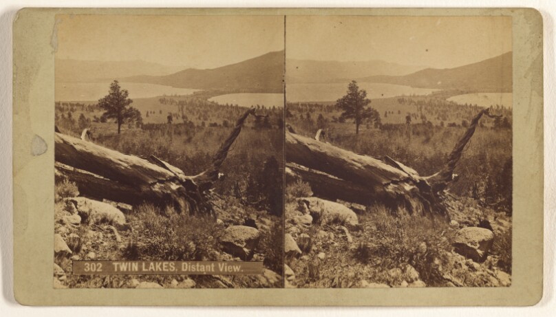 Twin Lakes, Distant View.