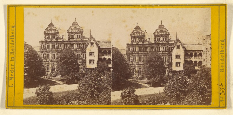 [View of building, Heidelberg, Germany]