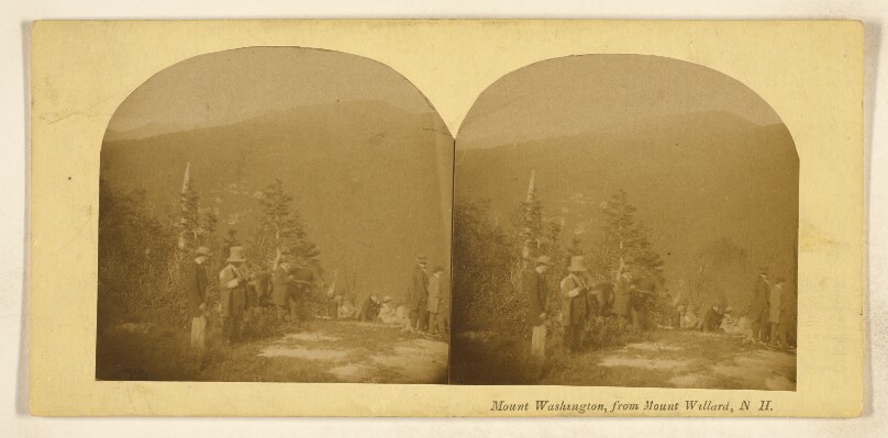Mount Washington, from Mount Willard, N.H.