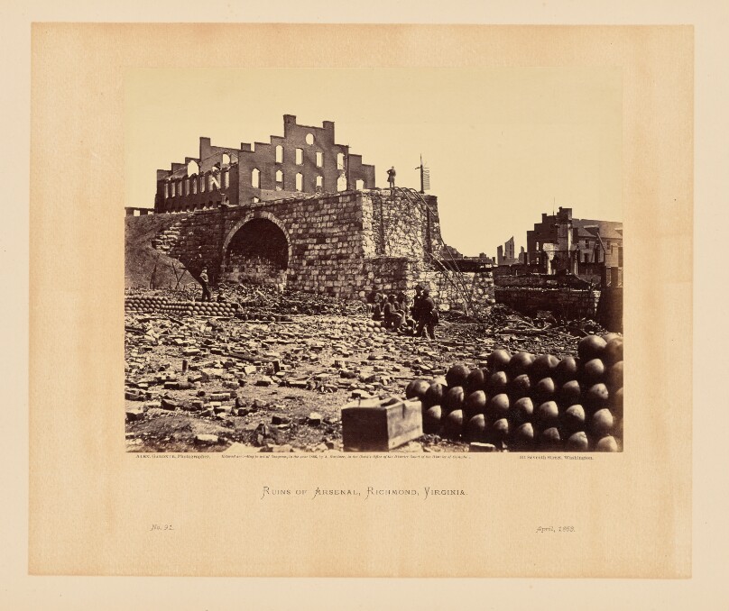 Ruins of Arsenal, Richmond, Virginia