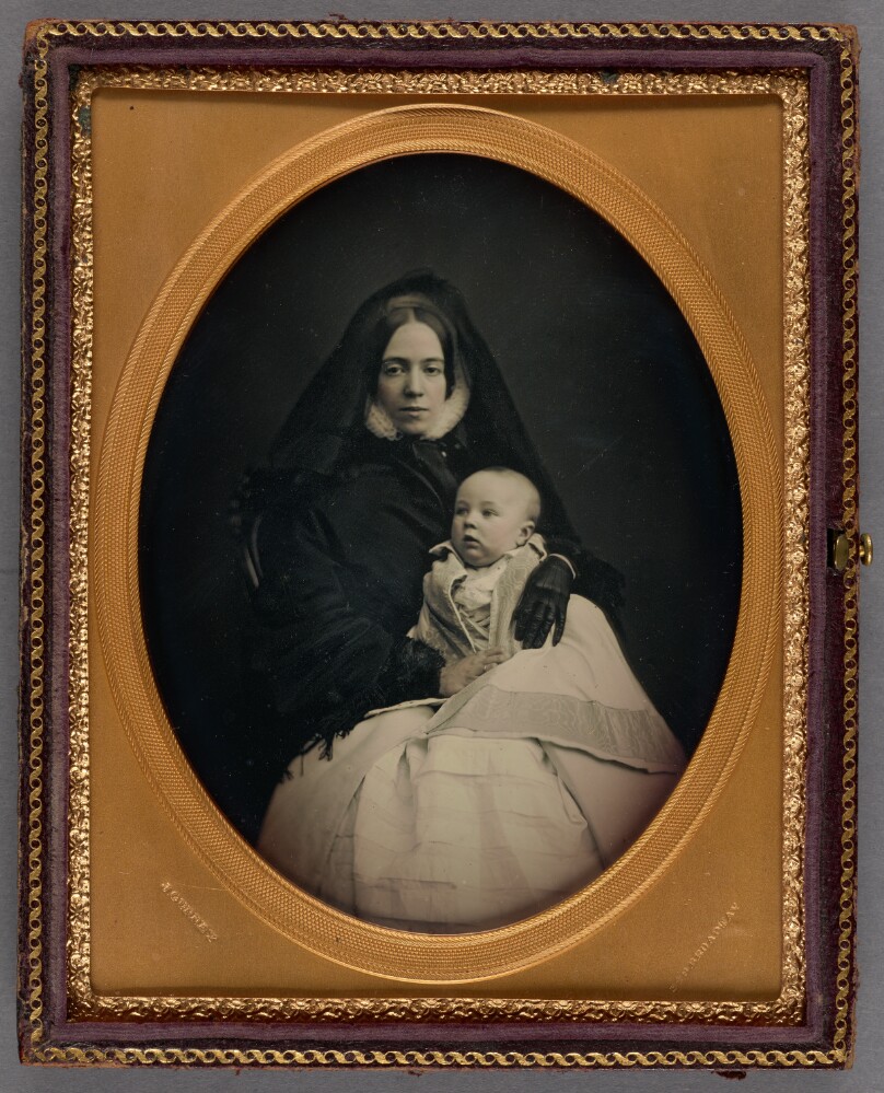 [Portrait of a Mother and her Baby]