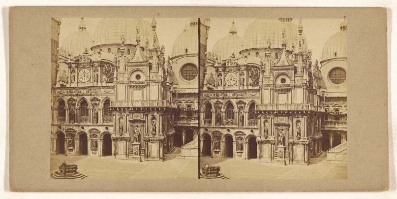 [Courtyard of Doge's Palace, Venice]