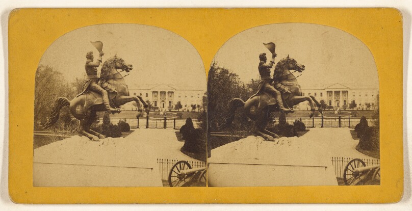 The Colossal Bronze Equestrian Statue of Gen. Andrew Jackson