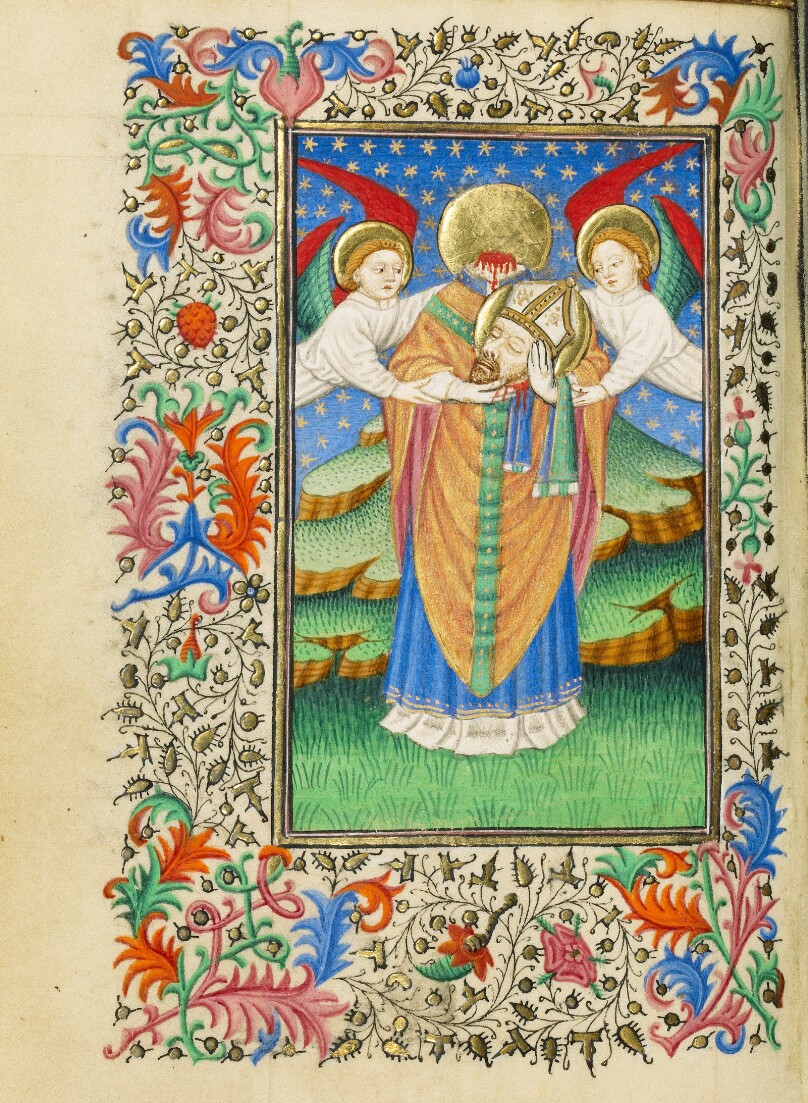 Saint Denis Holding His Head