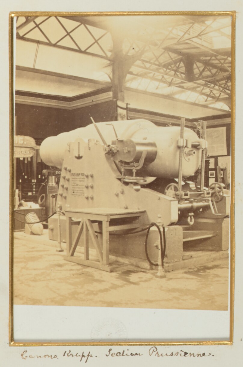 Canons Krupp, Section Prussienne