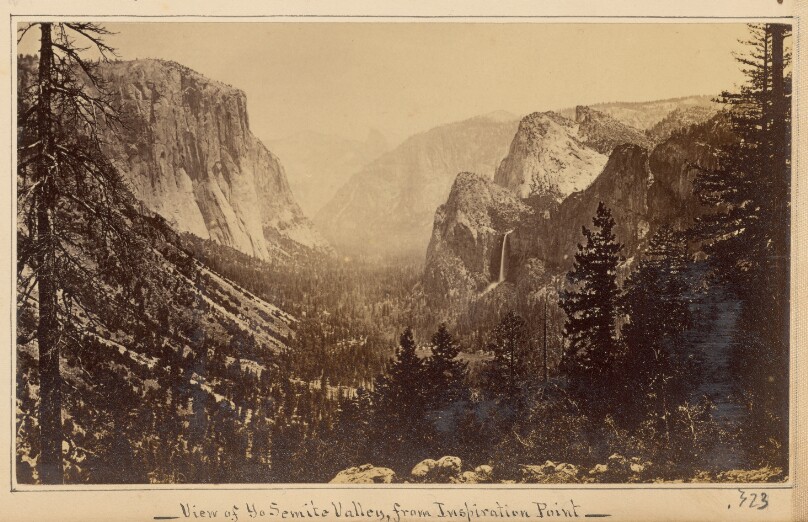 Yosemite Valley from Mariposa Trail