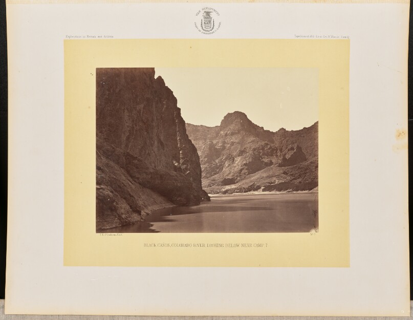 Black Cañon, Colorado River, Looking Below near Camp 7