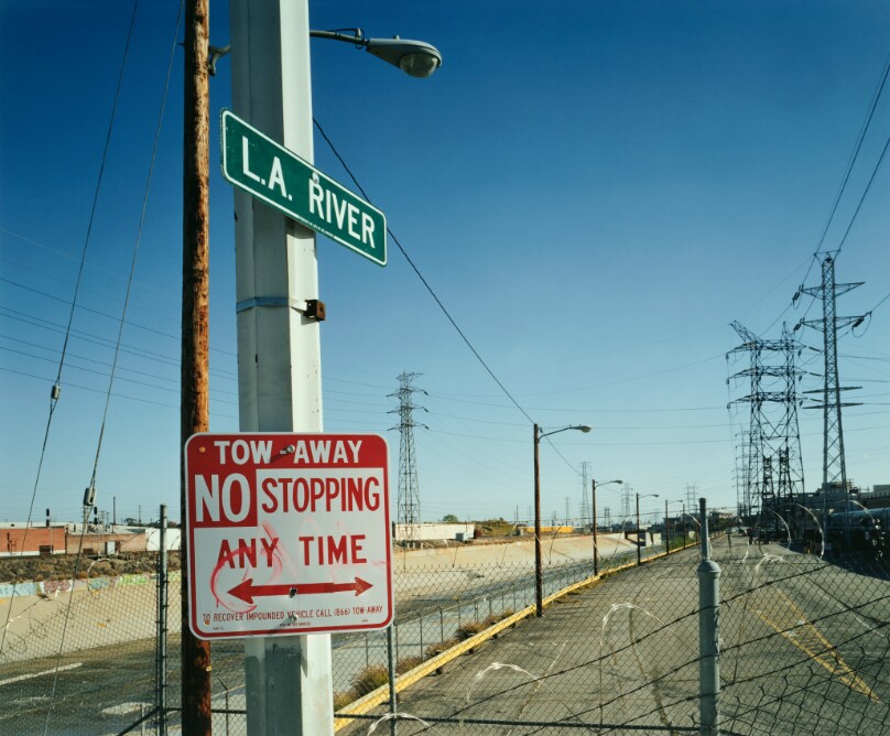 The Los Angeles River from Main Street, Los Angeles