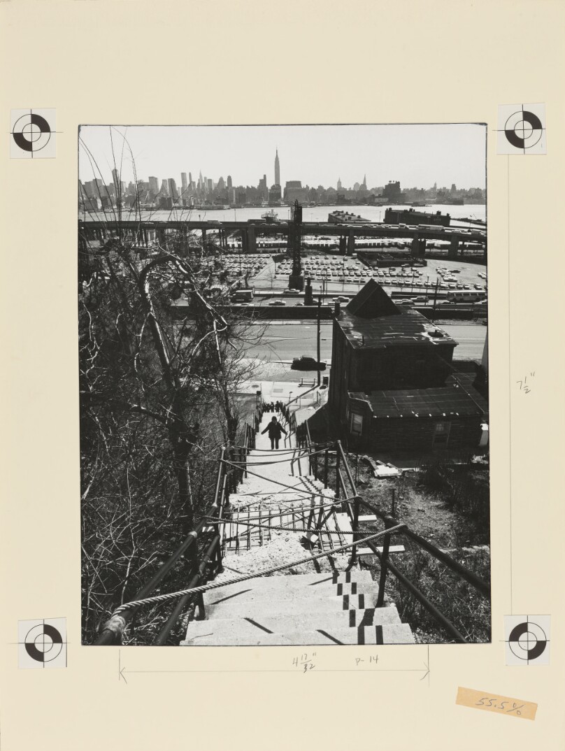 Boys on Broken Staircase, Weehawken, New Jersey