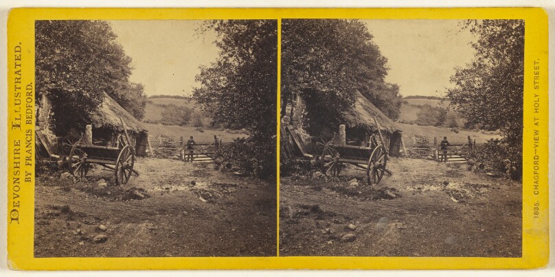 Chagford - View at Holy Street.