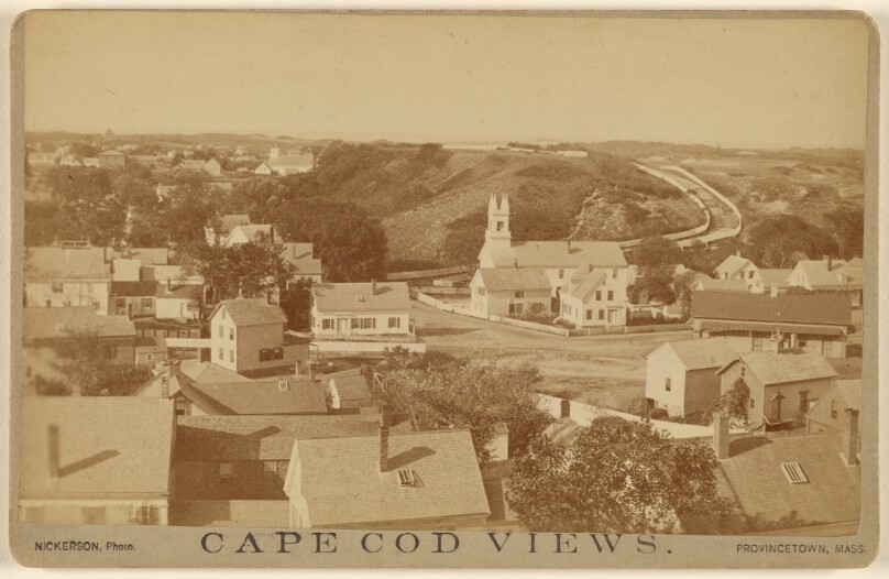 Cape Cod Views. [P. Town from Center Church]