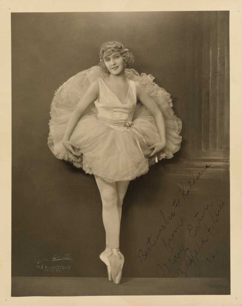 Portrait of Dancer Mary Eaton, 1921