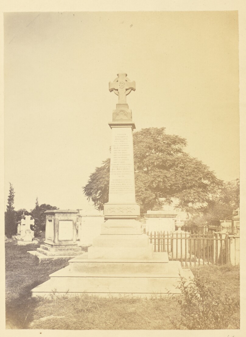 [Tomb of Brigadier General J.G.S. Neill at the Residency Cemetery, Lucknow]