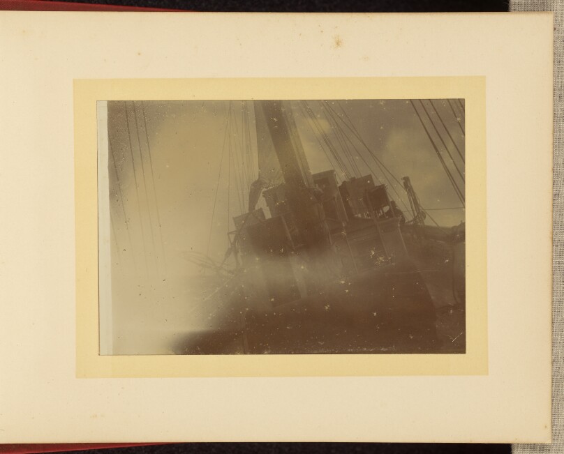 [View on ship deck]