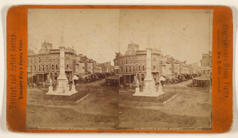 Soldiers' & Sailors' Monument. [Lancaster, Pennsylvania]
