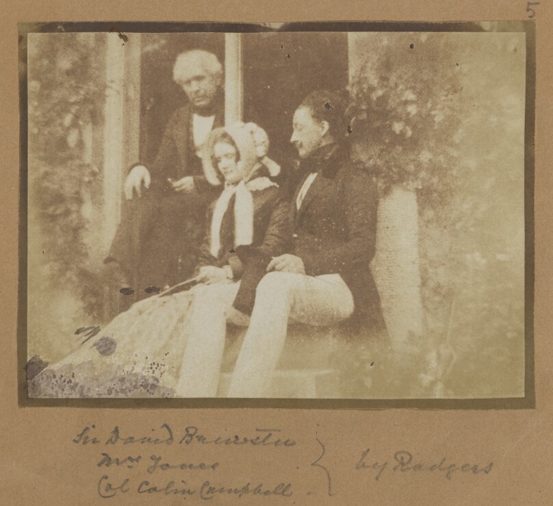 Sir David Brewster, Mrs. Jones, and Colonel Colin Campbell
