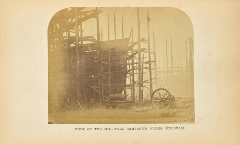 Millwall Company's Works, Millwall: Interior View