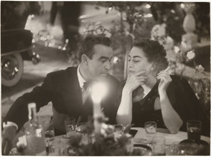 Joan Crawford and Vincent Sherman at Marion Davies' Party, Hollywood, CA