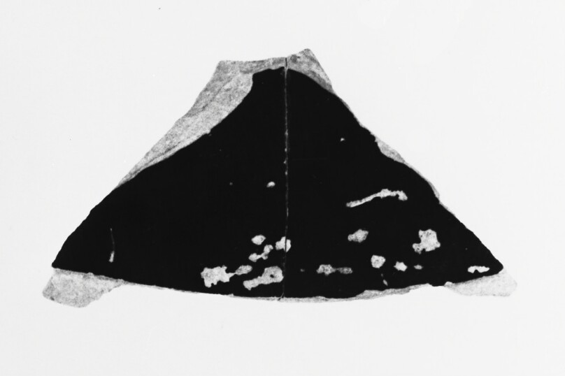 Attic Panathenaic Amphora Fragment (comprised of 2 joined fragments)
