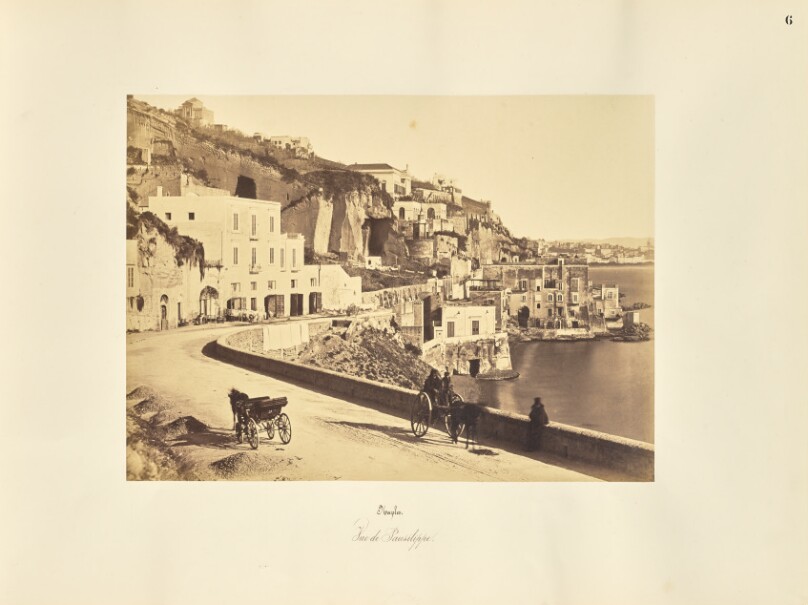 Naples. Vue de Pausilippe