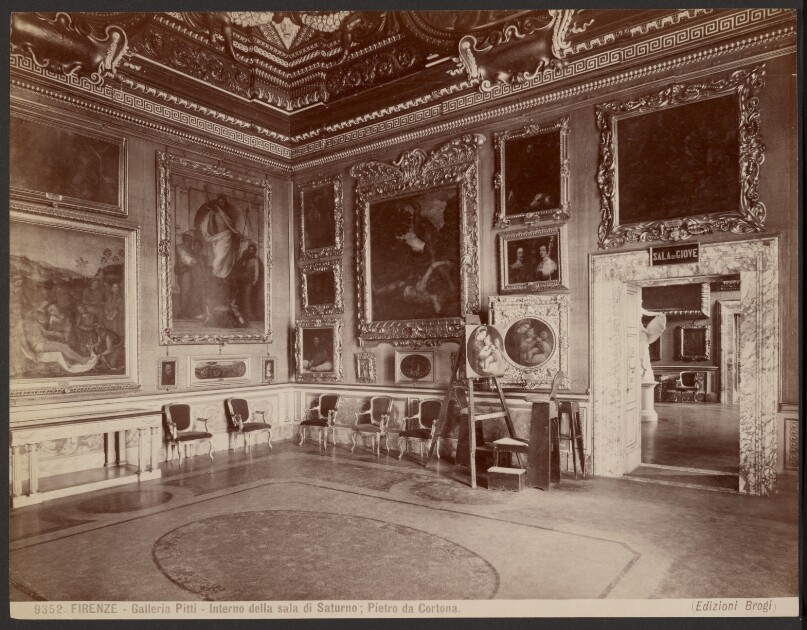 Galleria Pitti - Interno della sala di Saturno