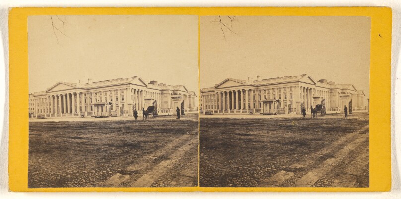 U.S. Treasury. North Front.
