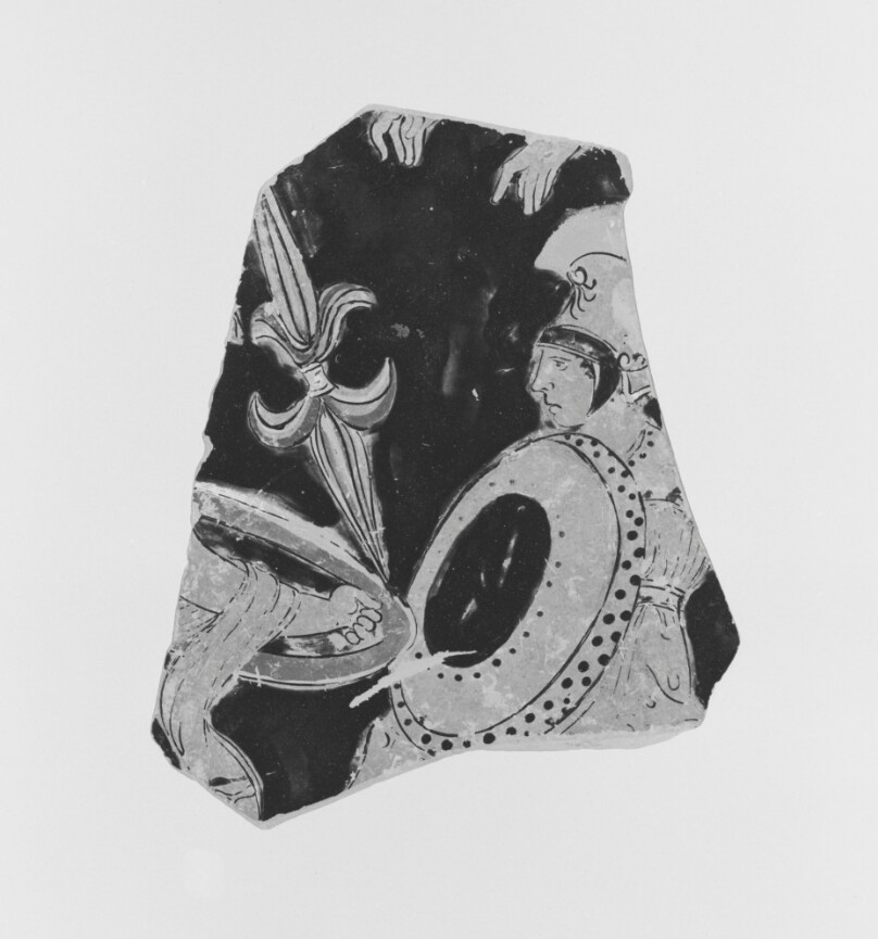 Apulian Red-Figure Calyx Krater Fragment