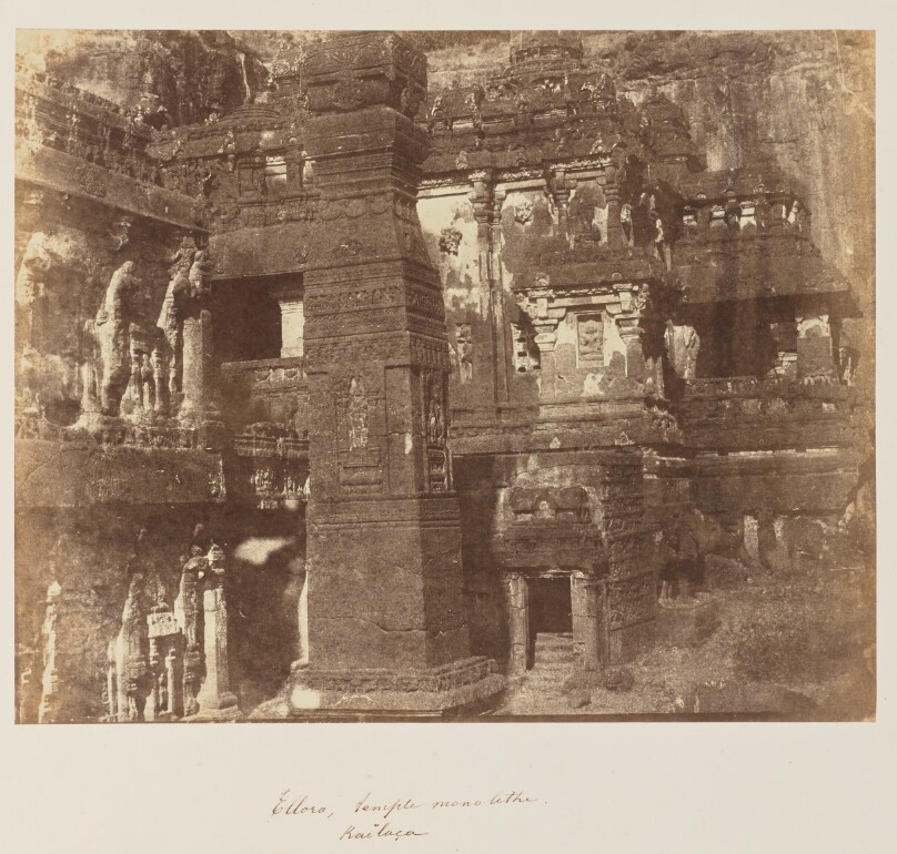 Ellora, temple monolithe, Kaïlaça