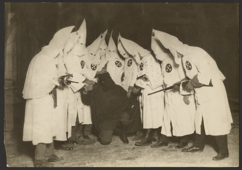 [Ku Klux Klan Meeting in Inglewood]