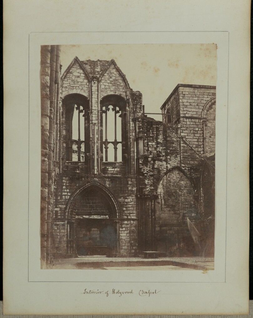 Interior of Holyrood Chapel