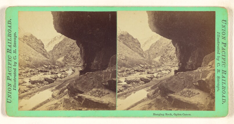Hanging Rock, Ogden Canon.