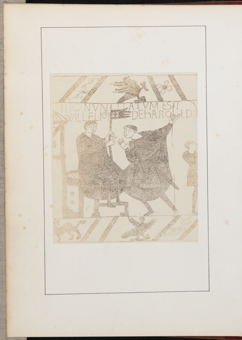 [Scene from the Bayeux Tapestry]